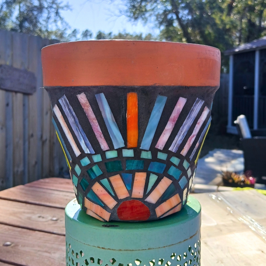 Mosaic Planter Workshop - logo